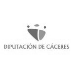Logo de la Diputación de Cáceres, Cliente de eficiencia energética en Cáceres